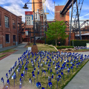 Pinwheel Garden at American Tobacco