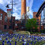 Pinwheel Garden at American Tobacco