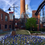 Pinwheel Garden at American Tobacco