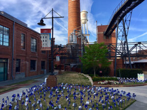 Pinwheel Garden at American Tobacco