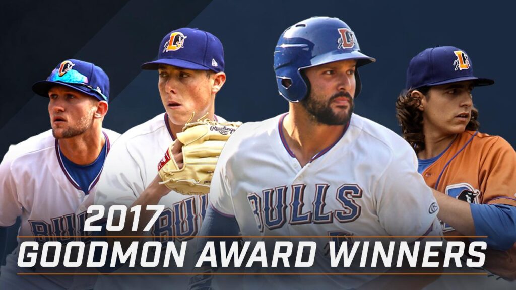 Durham Bulls 2017 Goodmon Award Winners