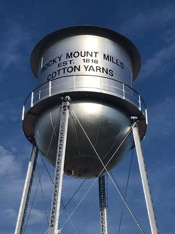 Rocky Mount Mills Water Tower