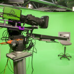 WRAL-TV virtual reality set