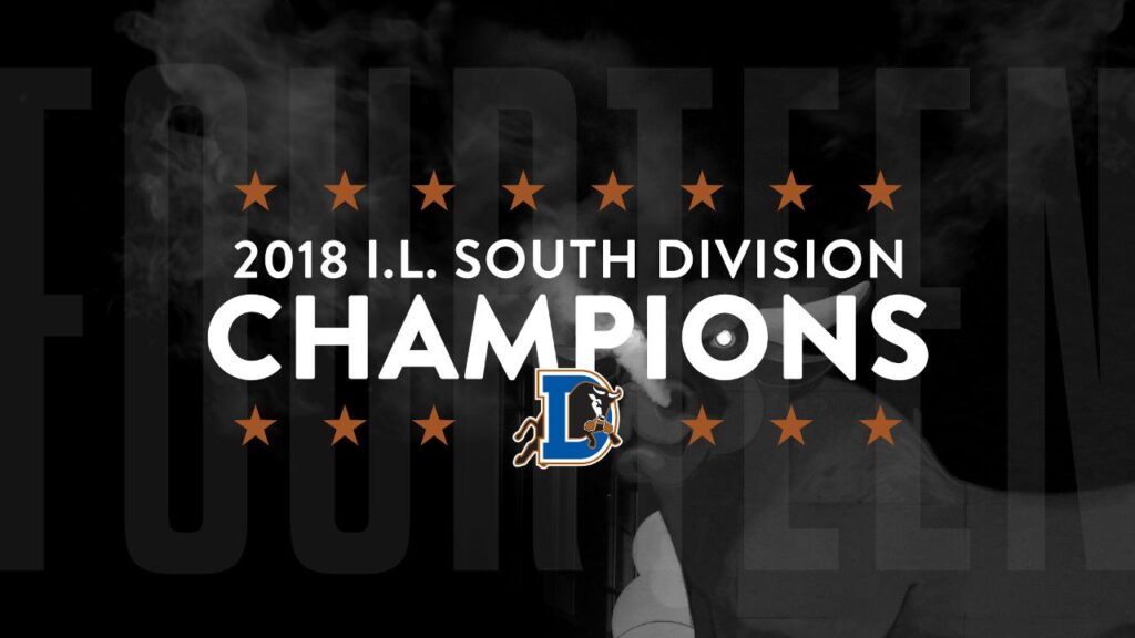 Bulls 2018 I.L. South Division Champs