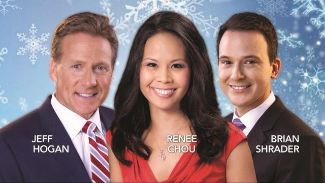 WRAL Anchors Raleigh Christmas Parade