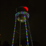 Rocky Mount Mills Tower Lighting