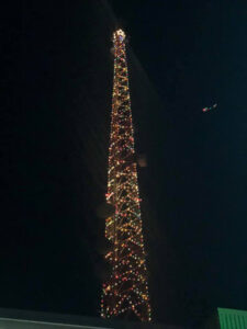 WRAL-TV Tower Lighting