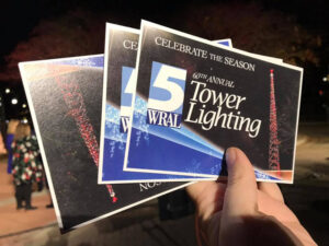 WRAL-TV Tower Lighting