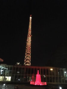 WRAL-TV Tower Lighting