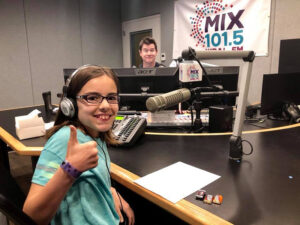 Doug Miller in MIX 101.5's DJ University