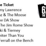 The New 620 The Ticket Lineup