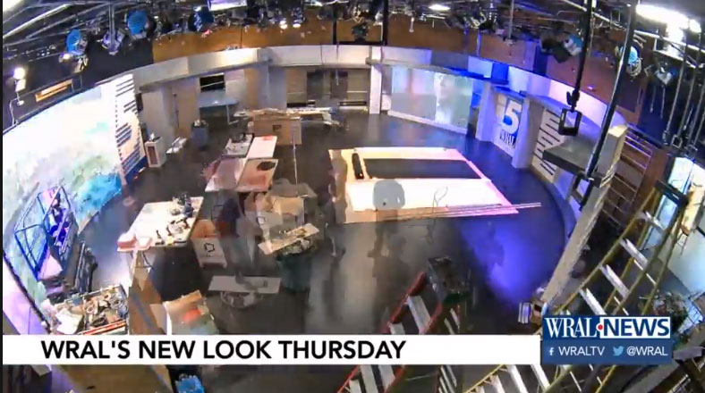 WRAL-TV New Studio