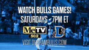 Durham Bulls classic games on MeTV