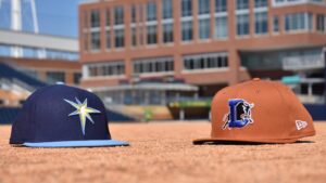 Tampa Bay Rays & Durham Bulls hats