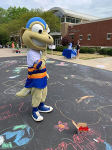 Sal at Holly Spring Chalk the Walk