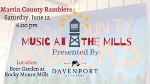 Rocky Mount Mills Music at Mills