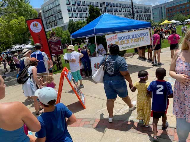 Book Harvest Block Party at American Tobacco