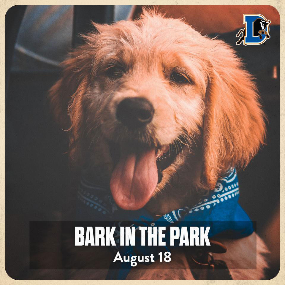 Durham Bulls Bark in the Park