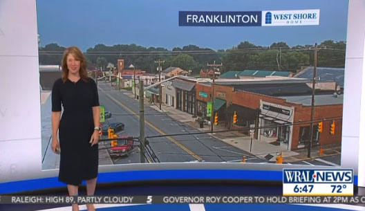 Franklinton WRAL Live Cam