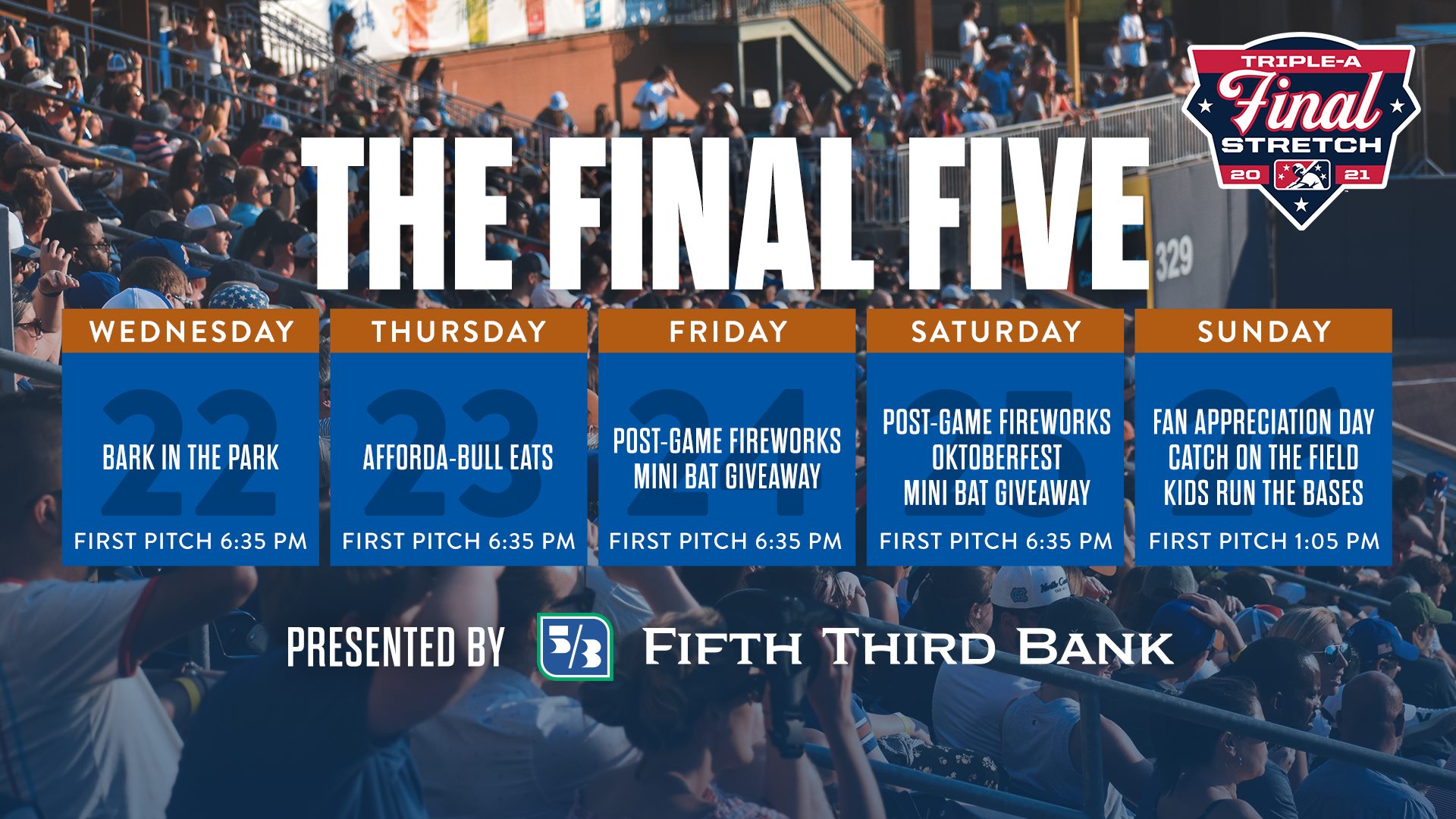 Durham Bulls Final Homestand 2021