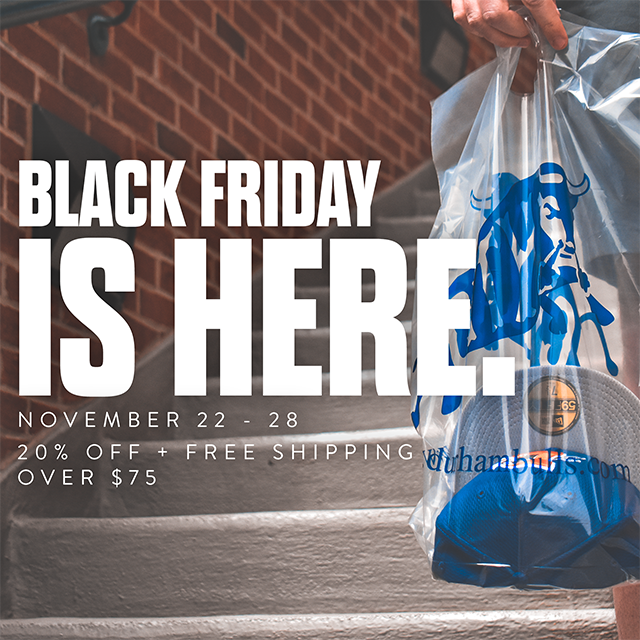 Durham Bulls 2021 Black Friday