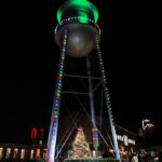 Rocky Mount Mills Tower Lighting