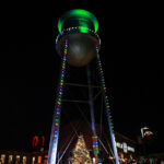 Rocky Mount Mills Tower Lighting