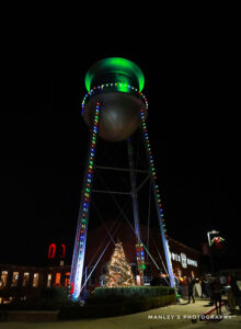 Rocky Mount Mills Tower Lighting