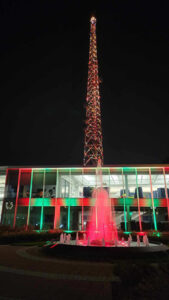 WRAL-TV Tower Lighting