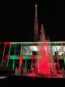 WRAL-TV Tower Lighting