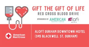 American Tobacco Aloft Blood Drive