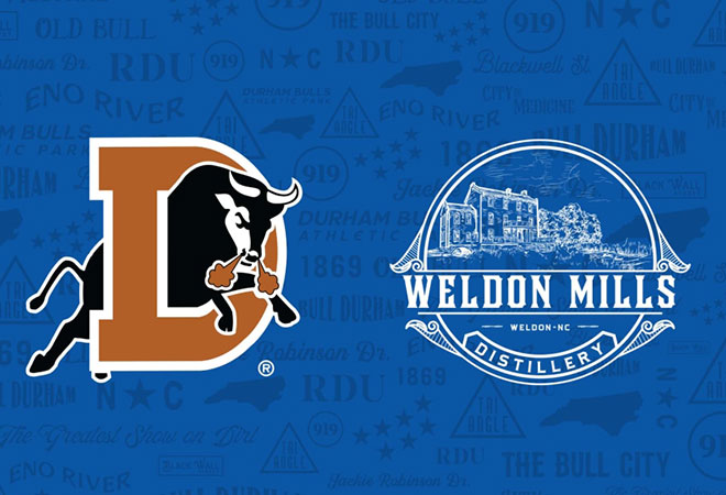 Durham Bulls & Weldon Mills Distillery