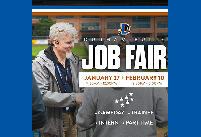 Durham Bulls Job Fairs 2024