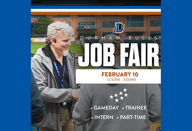 Durham Bulls Job Fair - February 2024