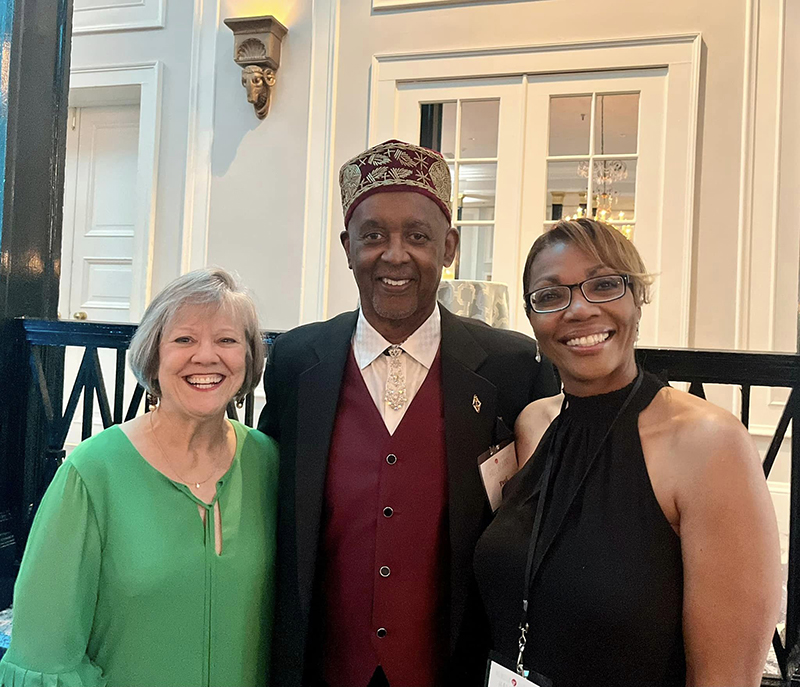 Phyllis Parish Howard, Paul Pope & Loretta Harper-Arnold