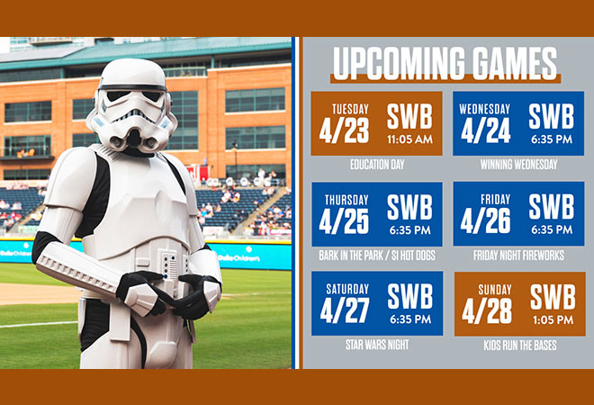 Durham Bulls 2024 Homestand