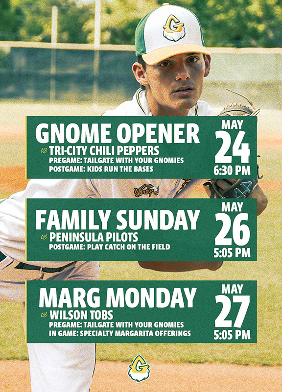 Yard Gnomes Opening Homestand