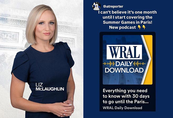 WRAL Daily Download - Liz McLaughlin